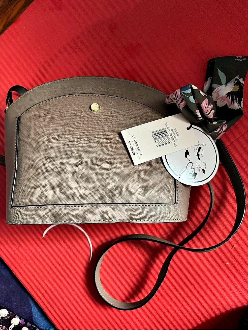 Steve Madden Brown Crossbody Bag NWT